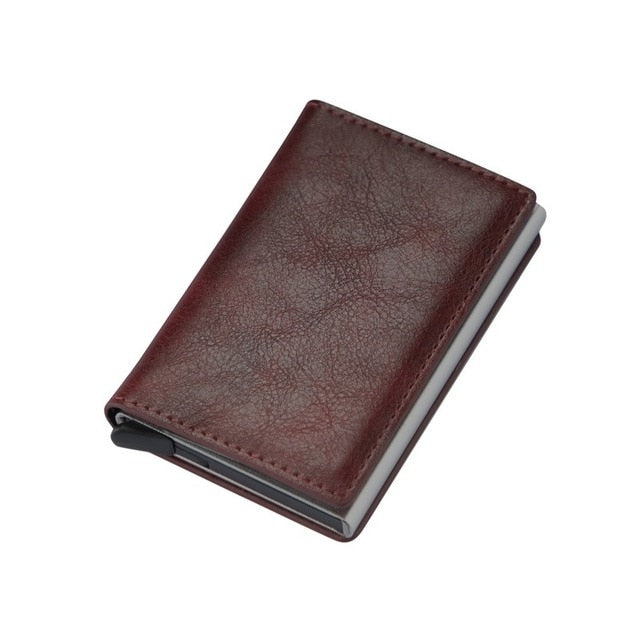 Card Holder Wallet Anti-theft Brush Design