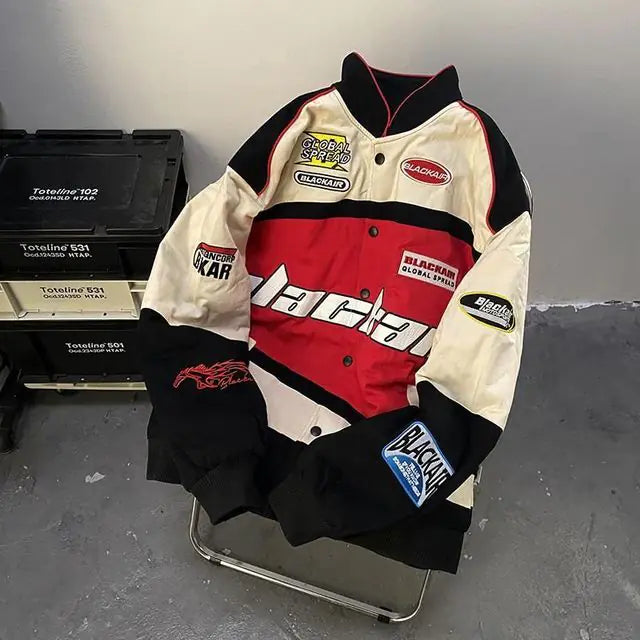 Retro Racing Jacket for Men