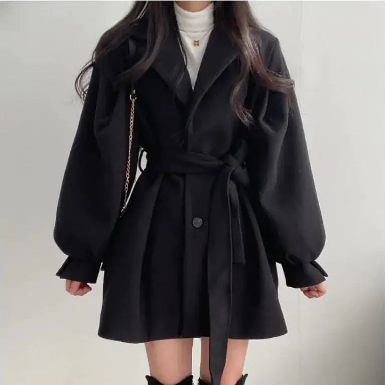 Thickened Wool Coat